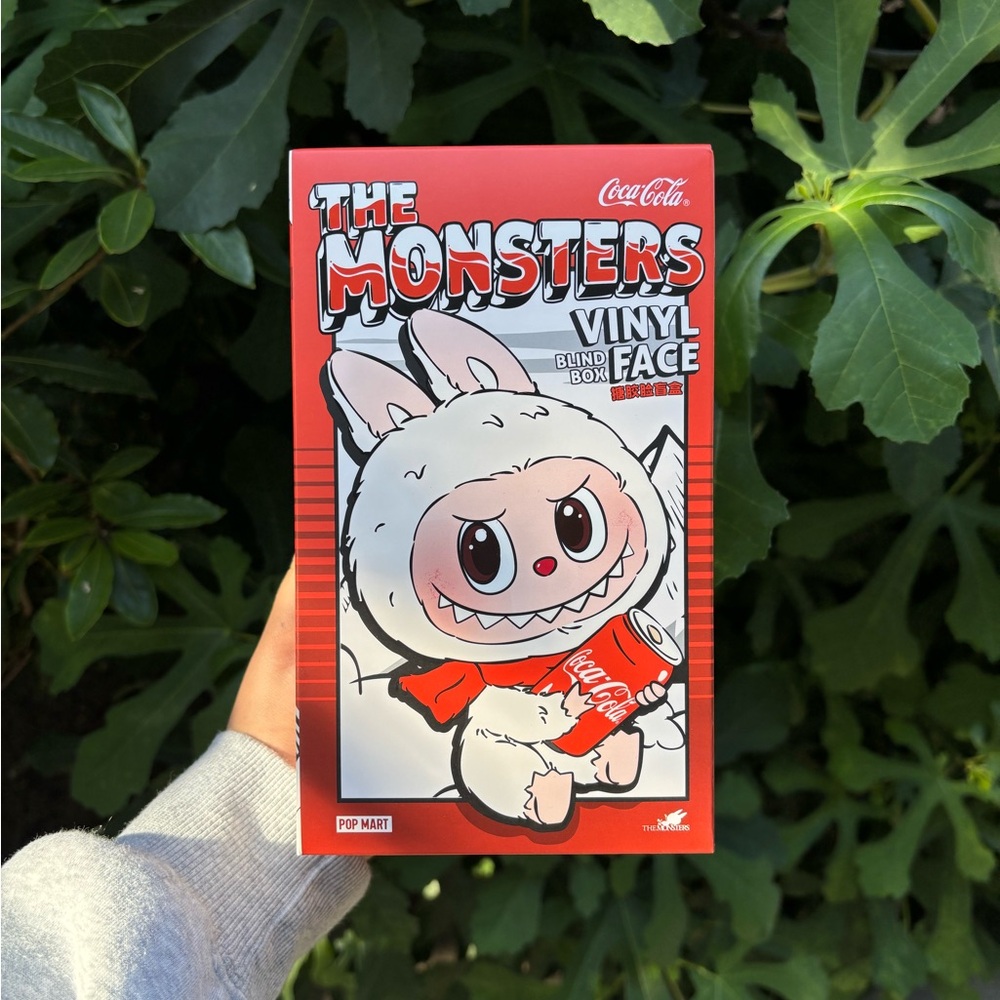 Labubu Bag Charm Pop Mart The Monsters Blind Box Coca Cola Coke Series